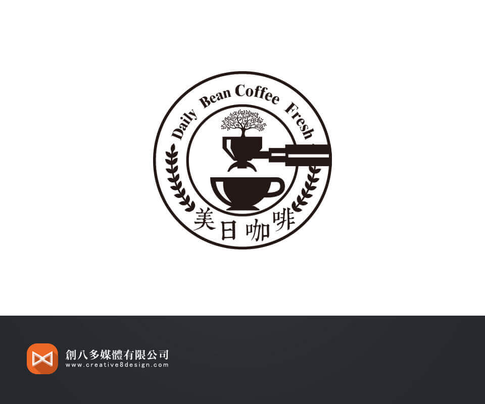 美日咖啡-LOGO設計 - LOGO設計 案例